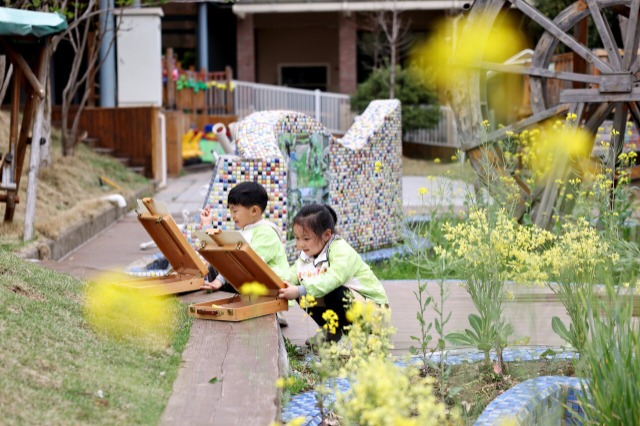 绘“春日印象”