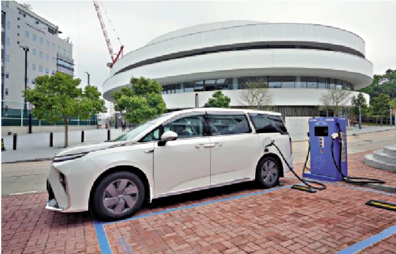 科大加装电动车充电设施 推动减排