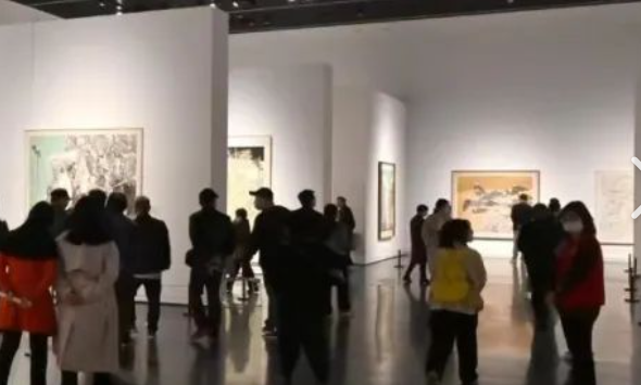 “轩辕情．中国梦”书法篆刻作品展开幕