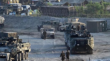 菲美启动2024年度“肩并肩”联合军演