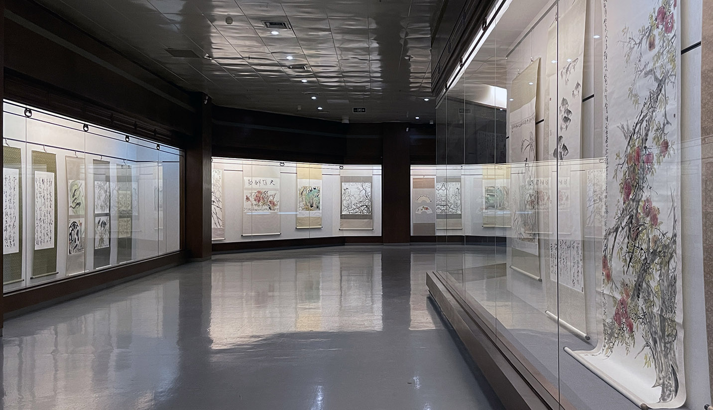 牛濟普耄耋書畫展亮相河南南水北調博物館