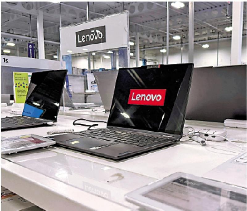 ﻿全球电脑出货连升两季 联想市占率22.7%称冠