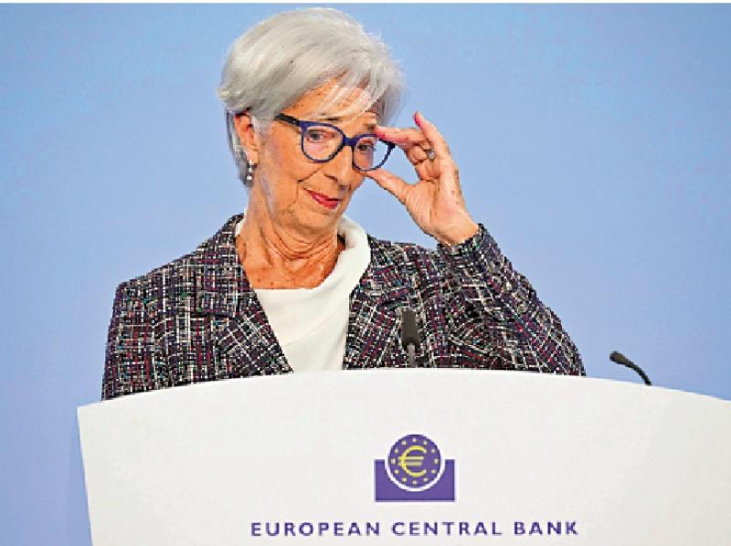 息率走向/欧利率不变 拉加德：9月减息持开放态度