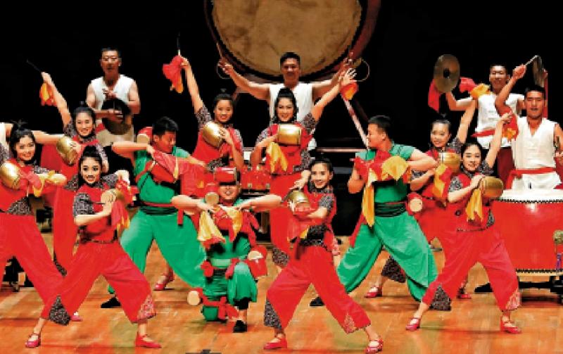 晉港鼓手聯袂演繹 絳州大鼓樂動香江