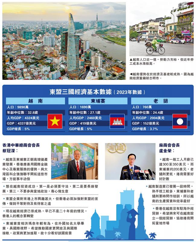 透视东盟机遇/越柬拓高增值产业 港商大有可为