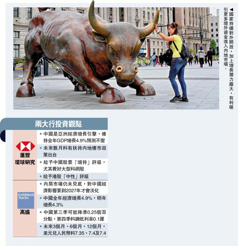 投资人语/国家保持开放吸外资 港金融受惠