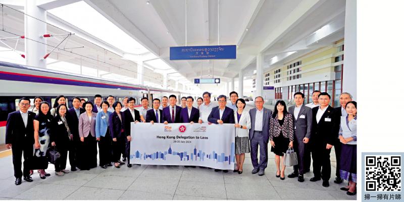 透视东盟机遇/特首率团参观 见证“联通”成果