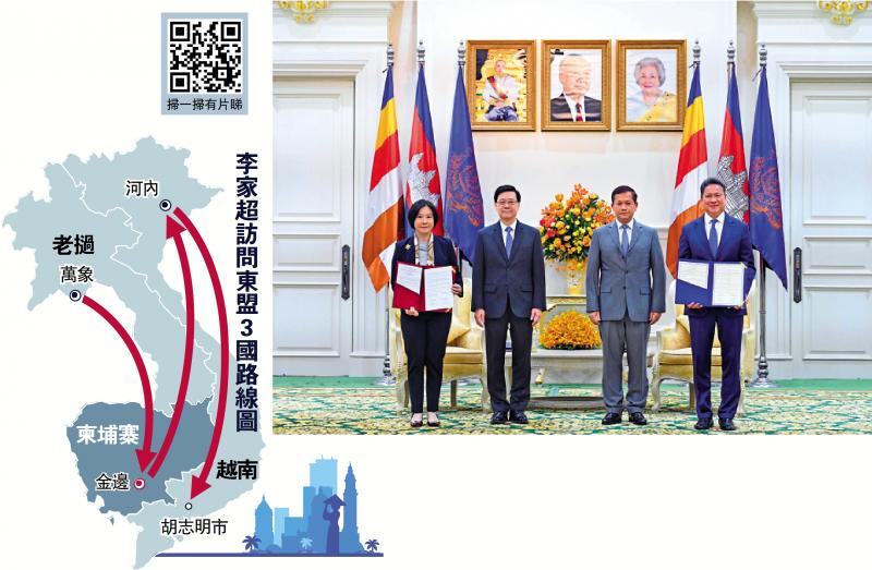 李家超：增加航班 推動香港柬埔寨旅遊發展