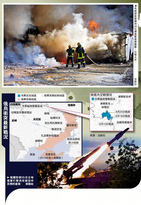 俄乌互相大规模空袭 基辅停水断电