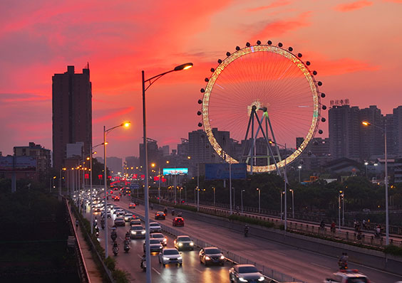 湖南衡陽：璀璨夜色醉遊人