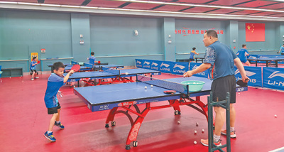 一所乒乓球学校的发展足迹