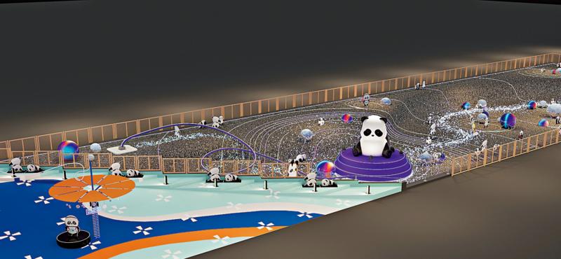 80隻大熊貓裝置 周五現身香港觀塘迎聖誕