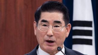 涉“内乱罪” 韩国前国防部长官金龙显被禁止出国