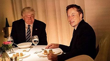 特朗普称将总统职位让给马斯克的说法是“骗局”