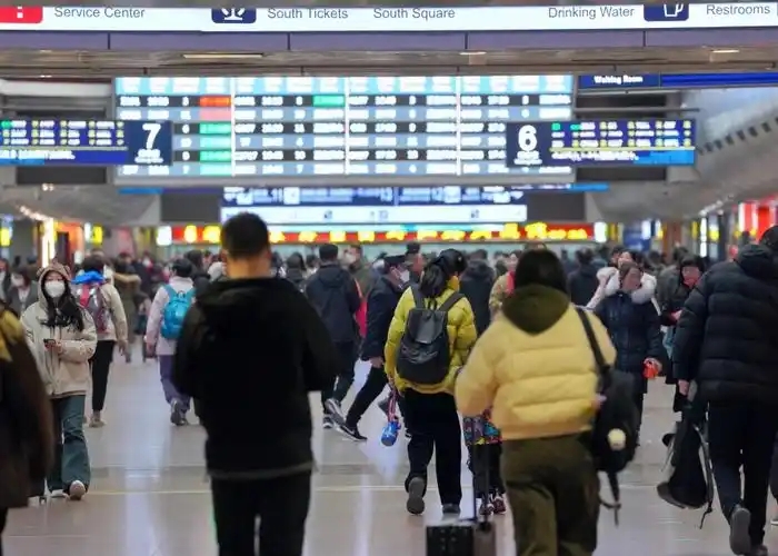 2025春運下月14日啟動 預計長達40天