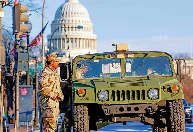 特朗普今日就职 演说内容受关注