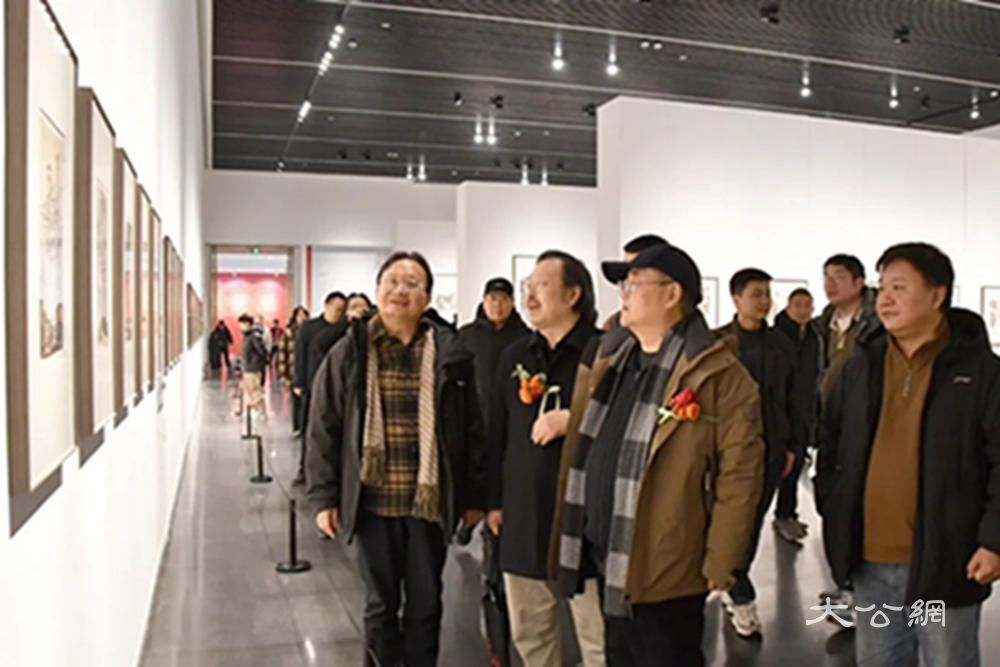 古道放歌——巫卫东画展在郑州美术馆开展