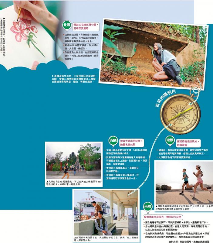 「香港四隅」新魅力 打卡綠色深度遊