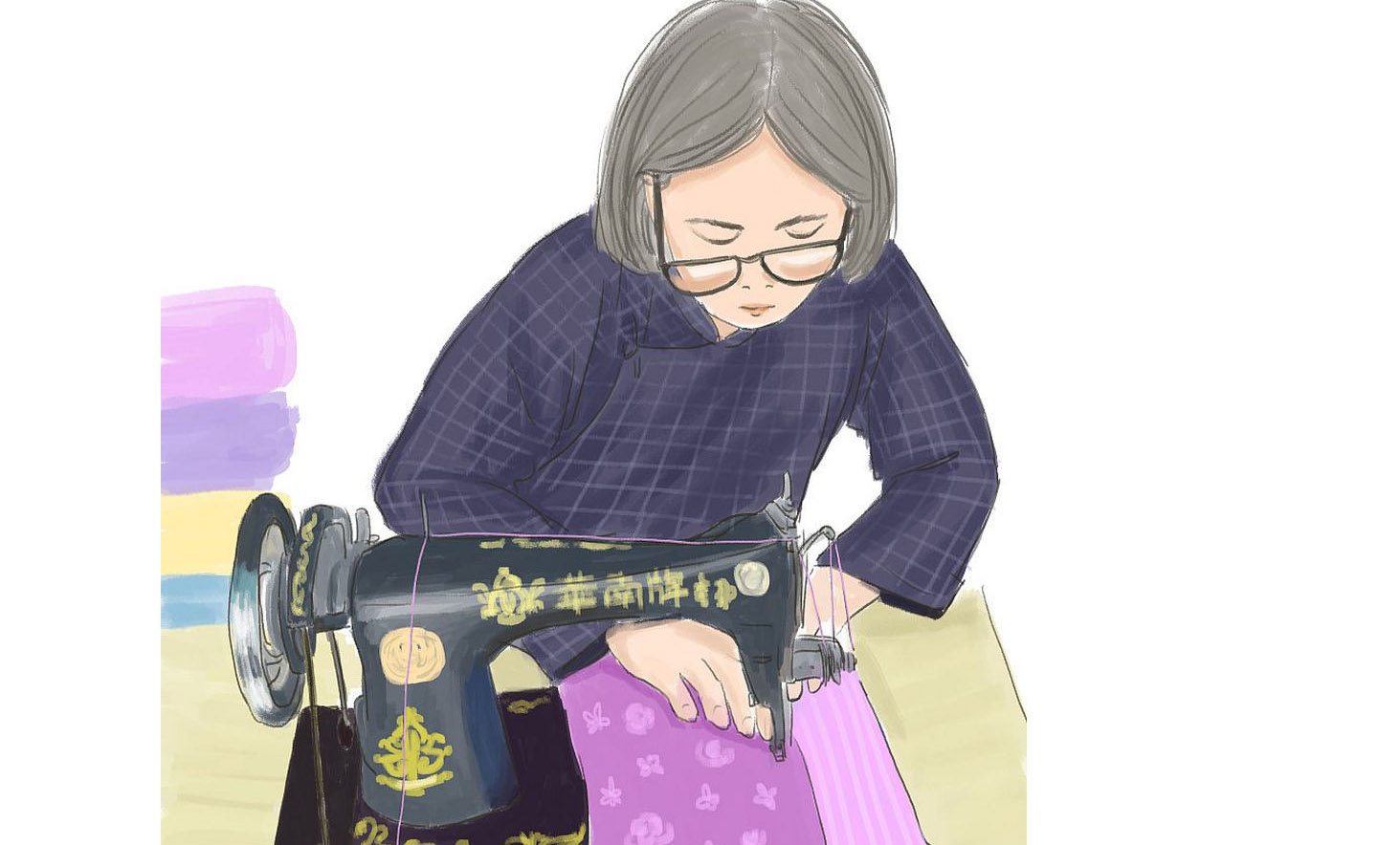 三分春色在針腳裏