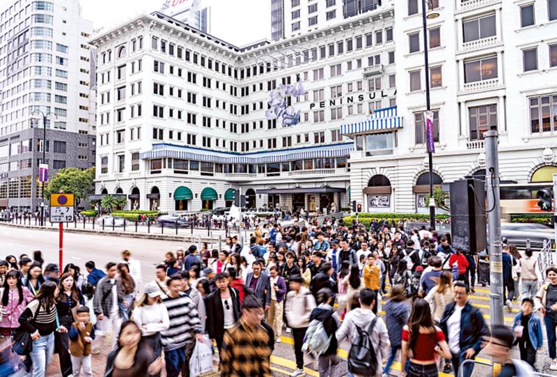 40萬內地旅客 清明假期來港 較去年同期增11%