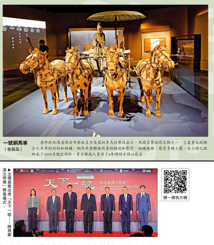 歷史博物館呈現「陝西秦漢文明」