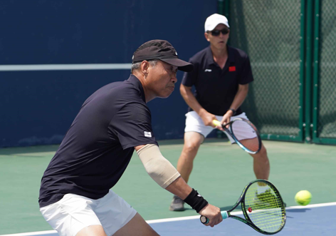 2025年“双汇杯”全国老年人网球比赛开幕