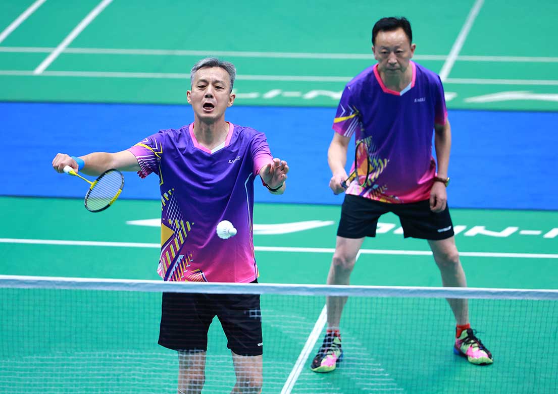 第十五屆全國運動會群眾比賽羽毛球（C、D組團體）預賽鄭州開拍