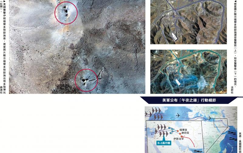 美军125架战机参与袭击伊朗三大核设施