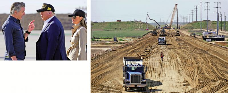 特朗普叫停312亿拨款 加州高铁恐烂尾