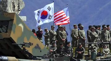 美韩将举行联合军演 朝鲜：强烈谴责