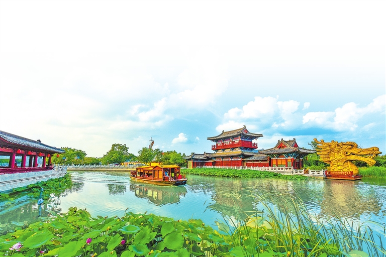 四水映绿 豫见两山丨丝绦抱古城 绿水润开封