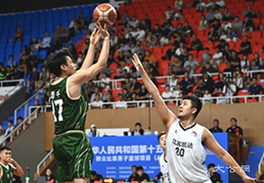 十五运会群众比赛篮球项目男子A组预赛郑州收官