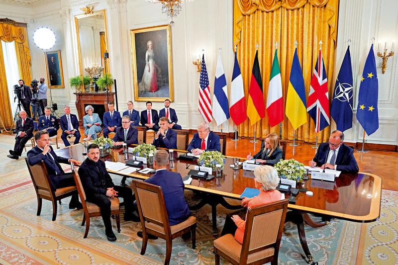 特朗普：不会派美军进驻乌克兰