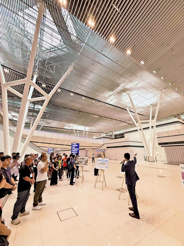 香港機場二號客運大樓曝光 旅遊業讚舒適方便購物