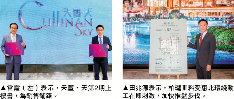 新盘加快应市 柏珑Ⅲ短期开价