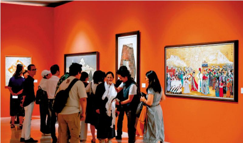 同心绘境 120余件雪域佳作亮相深圳