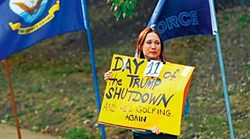 ﻿美政府停摆 特朗普挪用研究经费发军饷