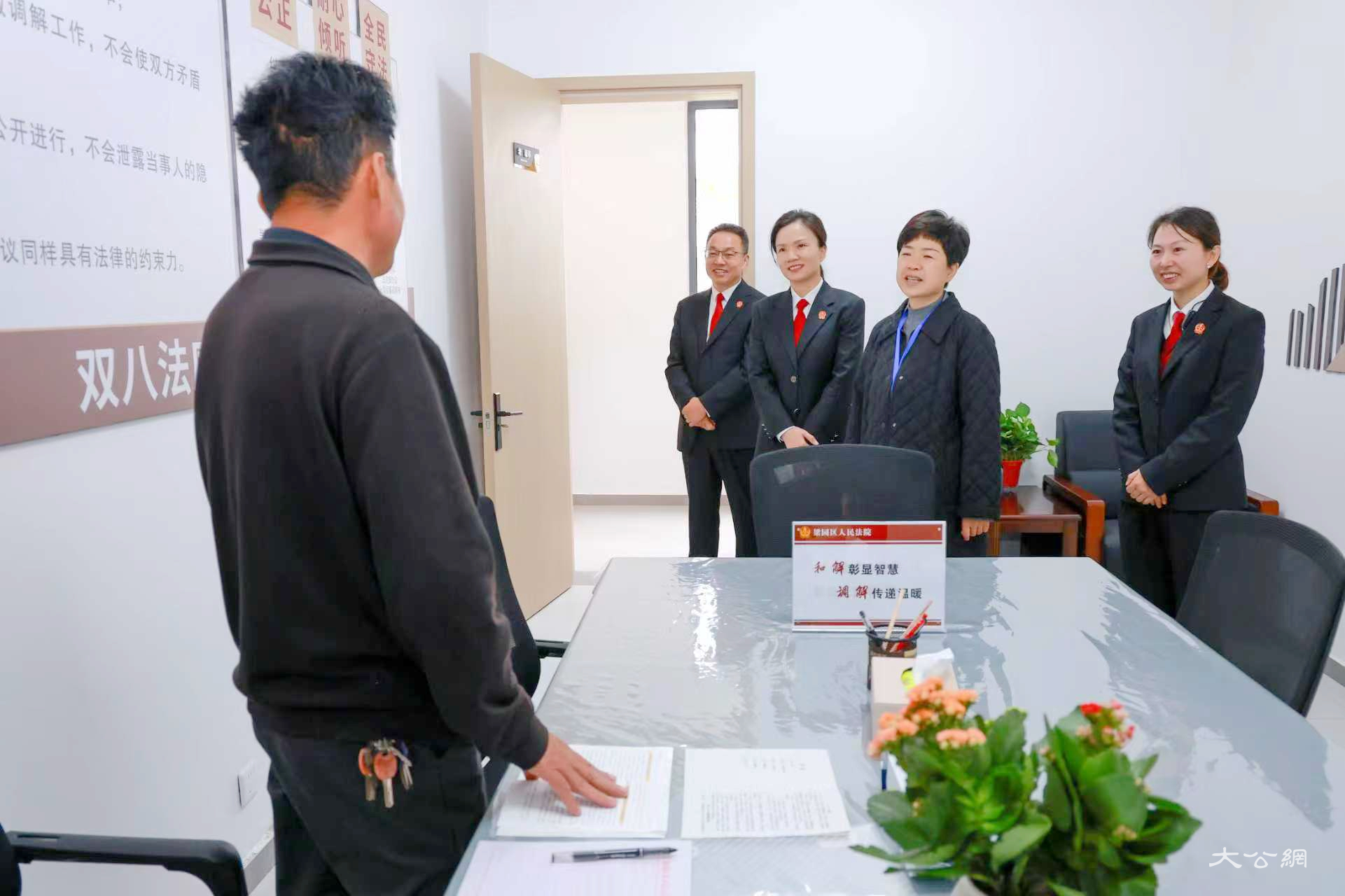 河南商丘：梁园区人大常委会调研组在当地法院调研申诉信访工作