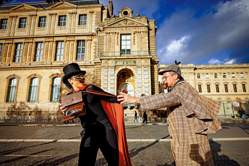 罗浮宫珍宝失窃案 2名疑犯落网