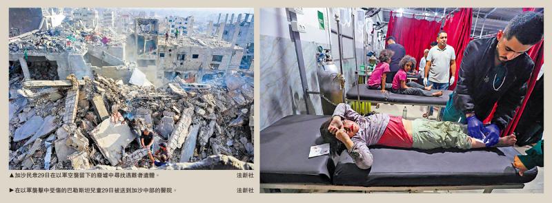 以总理下令又炸加沙 一夜逾百死