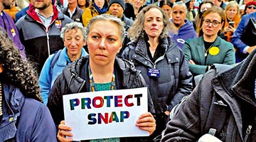 ﻿美政府11月恐停发“粮食券” 逾20州提告