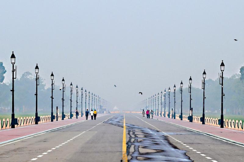 印度空气污染 人工降雨驱雾霾失败