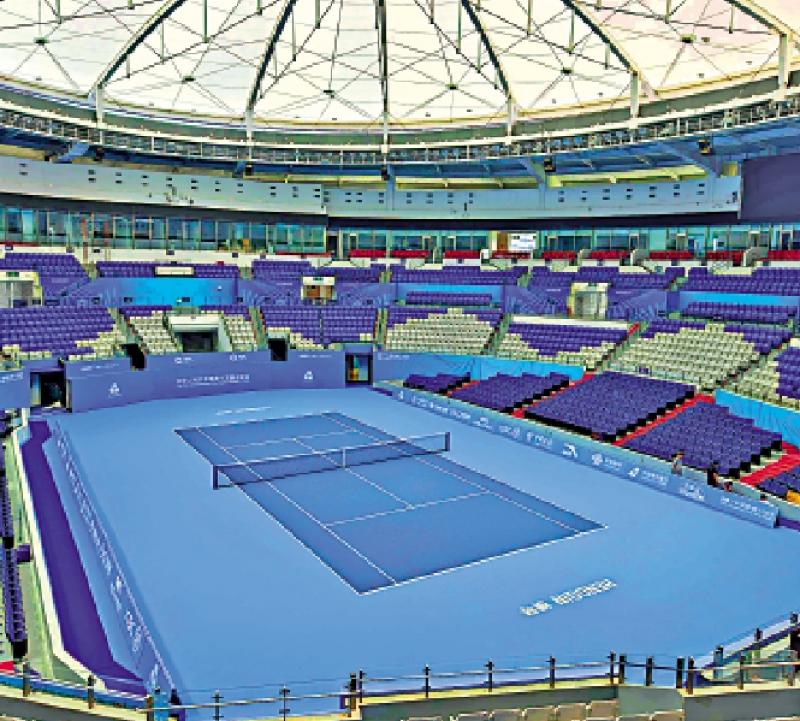 横琴国际网球中心焕新升级
