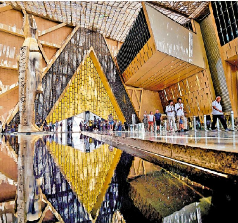 历经20年建造耗资78亿 大埃及博物馆开幕