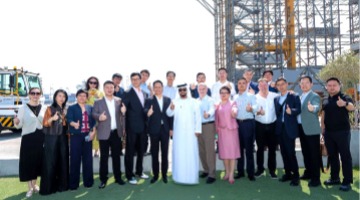 天九企服董事长戈峻率民企代表团再访中东，搭建中阿经贸合作新桥梁