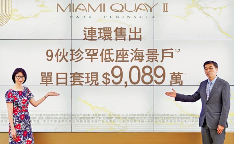 一手单日成交50宗 启德盘占三成