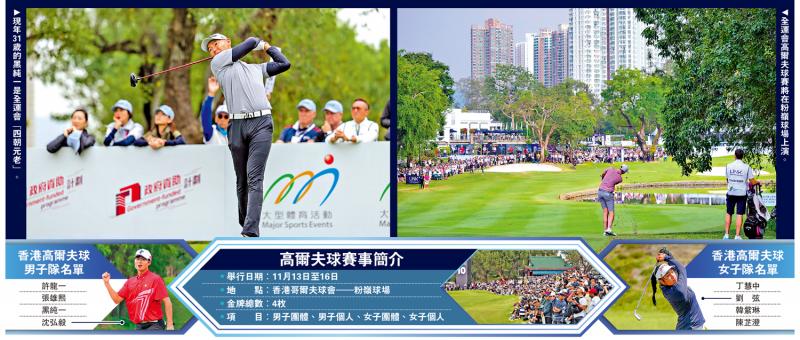 第十五届全国运动会倒数1日/全运高球赛会师粉岭球场 港队新星老将联手 誓圆金牌梦