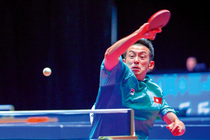 黄镇廷首闯乒球男单16强