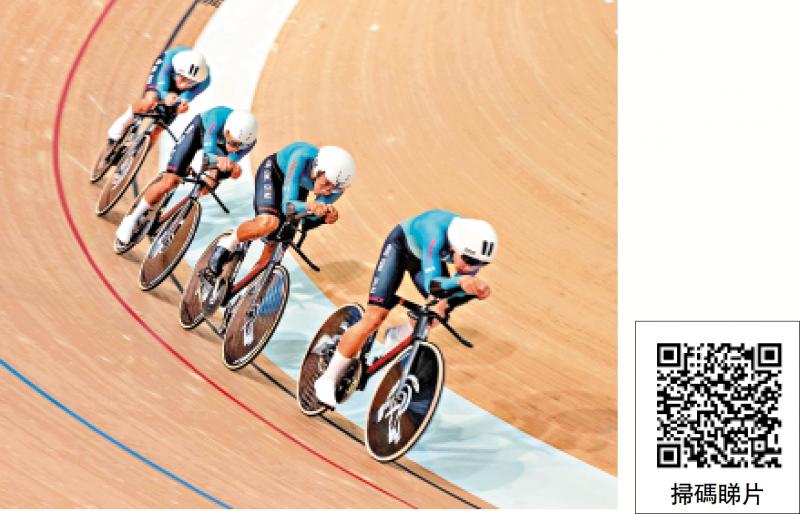 场地单车竞速及追逐赛 港男女团无缘晋级