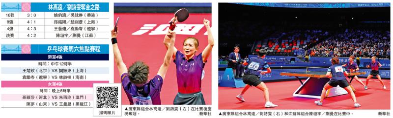 第十五届全国运动会 全运+乒乓球/“拳不怕少壮” 林高远刘诗雯混双夺金